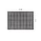 World Rug Gallery Bohemian Stripe Lines Washable Non Slip Area Rug 2 ft x 3 ft Black WR68BLACK2X3 - alternate 7