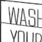 Homeroots Wash Your Hands Sign 20" X 17" Black Wash Your Hands Metal Wall Decor 608990 - alternate 4