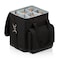 Picnic Time Family Of Brands Cellar 6-Bottle Wine Carrier & Cooler Tote, Black with Gray Accents 660-00-179-000-0 - alternate 3