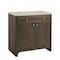 James Martin Vanities Gracyn 36" Single Vanity, Sable, w/ 3 CM Siberian Silestone Widespread Top D125-V36-SBL-WSFR - alternate 4