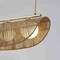 Vidalite Sovev 3-Light Pendant Lamp with Rattan and Opal Glass Shade, Brushed Brass Canopy, Adjustable Height CE1009209 - alternate 4