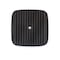Megachef 11 Inch Square Enamel Cast Iron Grill Pan with Matching Grill Press in Red with Press MG-GS28AR - alternate 7