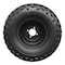 Antego 22x11.00-10 with 10x7 Matte Black Wheels for Golf Cart Single A107010130422110010 - alternate 1