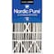 Nordic Pure 16x28x6 Plus Carbon Pleated Air Filter, High Capacity, MERV 12 16x28x6ASGM12+C-1 - alternate 1