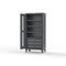 Strong Hold 12 GA Extreme Duty Ventilated (Hex) Cabinet with Half-Width Drawers 36-H-244-6/5DB - alternate 3
