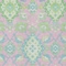 Homeroots 9' X 12' Pink Green And Blue Oriental Washable Indoor Outdoor Area Rug 597708 - alternate 3