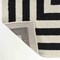 Jonathan Y Bandol Modern Classic Mitre Stripe Black/Ivory 3 ft. x 5 ft. Area Rug MOH211F-3 - alternate 7