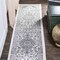Jonathan Y Palmette Modern Persian Floral Gray/Cream 2 ft. x 10 ft. Runner Rug MDP503C-210 - alternate 1