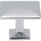 Designperfect 1-3/16 Overall Length Square Cabinet Knob, Polished Chrome DPA-S94KPC - alternate 1