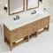James Martin Vanities Breckenridge 84" Double Vanity, Light Natural Oak w/ 3 CM White Zeus Top 330-V84-LNO-3WZ - alternate 8