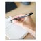 Zebra Pen Z-Grip Ballpoint Pen, Retractable, Medium, 1 mm, Black Ink, Clear/Black Barrel, 96PK 22196 - alternate 5