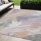 Homeroots 5' X 8' Pink Mauve And Lavender Abstract Washable Indoor Outdoor Area Rug 611223 - alternate 1