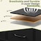 Simple Deluxe TV Stand Dresser for Bedroom Entertainment Center with 5 Fabric Drawers, Storage Organizers Units f 3A88HKCABT5TVBLK - alternate 5