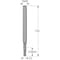 Seco BALL NOSE END MILL, 0.0625 IN DIA CUTTER, 0.25 IN LENGTH OF CUT, (2) FLUTES, 0.125 IN 10268885 - alternate 4