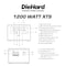 Diehard 1200W XTS Portable Power Station DH-20019-01 - alternate 2