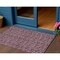 Homeroots 3' X 5' Merlot Mauve And Ivory Floral Washable Indoor Outdoor Area Rug 581900 - alternate 1