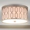 Jonathan Y Link 3-Light 16.75" Metal LED Flush Mount, Soft Gold JYL3508B - alternate 8