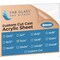 Fab Glass And Mirror Acrylic Sheet Plexiglass, Rectangle PET Sheet 11in x 14in with Protective Film, 1/4in Clear Pan... ACR6M11X14RC - alternate 1