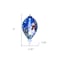 Homeroots Starry Heaven and Snowman Hand Painted Mouth Blown Glass Ornament 477511 - alternate 4