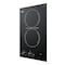 Summit 12in Wide 230V 2-Burner Radiant Cooktop CR2220B - alternate 5