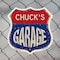 Signmission Chuck's Garage, 6 inch X 6 inch, Plastic Sign, 2PK SHI-P-2PACK-6-383-CHUCK - alternate 4