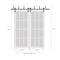 Sartodoors Sliding Closet Barn Bypass Doors Planum 1010 56x96 (2* 28x96) Solid Core Modern Interior PLANUM1010BBB-CA-5696 - alternate 4