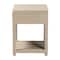Bali & Pari Nata Bohemian Woven Natural Grasscloth 1-Drawer Nightstand 254-14032-ZORO - alternate 5