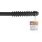 Omaha TwoWay Grill Brush Scrubber, 238 in L Brush, 214 in W Brush, Stainless Steel Bristle, 14 in L BBQ-37126 - alternate 4