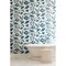 York Wallcoverings Watercolor Jacobean Blue and White Wallpaper AT7021 - alternate 7