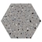 Andova Tiles Kallisto 8-in. x 9-in. Hexagon Terrazzo Matte Porcelain Wall & Floor Tile (9.9 Square Feet Per Box) ANDKALL1240 - alternate 4
