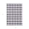 Homeroots 9' X 12' Lavender And Ivory Plaid Washable Indoor Outdoor Area Rug 595497 - alternate 6