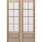 Doornmore G7508, 66.5" x 98" ( 2x32" Door) Left Hand, Mahogany SDL 8 Lite, 3/4 Lite Exterior Door G7508-SW-3296_2_LI - alternate 8