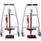 Pake Handling Tools Machinery Mover, 1100 lb. Cap, PU Wheel, Set of 2 PAKFM03 - alternate 5