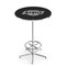 Holland Bar Stool Co 42" Chrome Los Angeles Kings Pub Table, 36" dia. Top L216C4236LAKing - alternate 1