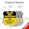 Signmission No Trespassing Shield Sign You Are Now T, 12 inch X 12 inch, Aluminum Metal Sign, 5PK SHI-A-5Pack-12-412 - alternate 4