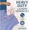 Lifemaster Heavy-Duty Plastic Hangers, Non-Slip, Space-Saving, Holds 5 lbs, Pink, 20PK LMPLCPIK20 - alternate 6