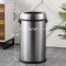 Happimess Chuck Kitchen/Office 17.2-Gallon Open-Top Trash Can, Platinum Silver HPM1015A - alternate 7