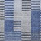 Homeroots 9' X 12' Denim Blue And Navy Blue Striped Washable Indoor Outdoor Area Rug 581693 - alternate 7