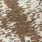 Homeroots 8' Brown And Ivory Round Abstract Washable Indoor Outdoor Area Rug 612607 - alternate 7