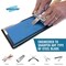 Nanolap PSA Lapping Film, 5 Pc 9 Micron (1,800 Grit), 4-0.25 in x 11 in Microfinishing Fine Sanding Paper 61571N - alternate 3