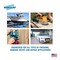 Nanolap PSA Microfinishing Film, 5 Pc 80 Micron (180 Grit), 8-0.5 in x 11 in Fine Sanding Film 61627N - alternate 3