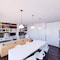 Vaxcel Dayna 1-Light 10 in W Satin Brass Gold and Glossy White Cone Pendant Light, Ceiling Fixture P0369R - alternate 4