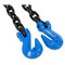 Mytee Products 3/8in x 16ft G100 High Grade Transportation Chain w/ Grab Hooks CH3816-G100 - alternate 6