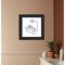 Homeroots Empty Toilet Paper Roll Black Framed Print Wall Art 529810 - alternate 2