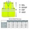Neiko High-Visibility Safety Vest with Reflective Strips, Neon Yellow, Large for Safety 53957A - alternate 3