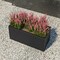 Leisuremod Basalt Tall Square Fiberstone & MgO Clay Planter, Weather-Resistant, Fully Assembled BP9BL - alternate 6