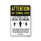 Signmission Public Safety, Bus Terminal Users Practice Social Distancing, 24in X 18in, OS-NS-A-1824-25380 OS-NS-A-1824-25380 - alternate 1