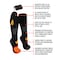 Actionheat AA Cotton Battery Heated Socks, Black, S/M 675595807411 - alternate 7