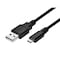 Monoprice USB 2.0 Cable, 6 ft.L, Black 4868 - alternate 1