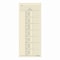 Adams Business Forms Time Cards for Acroprint, Amano and Lathem Time Clocks, Two Sides, 3.4in x 8.25in, 200PK 9660-200 - alternate 1